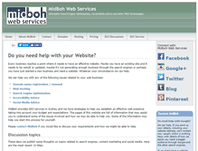 Tablet Screenshot of midboh.com.au